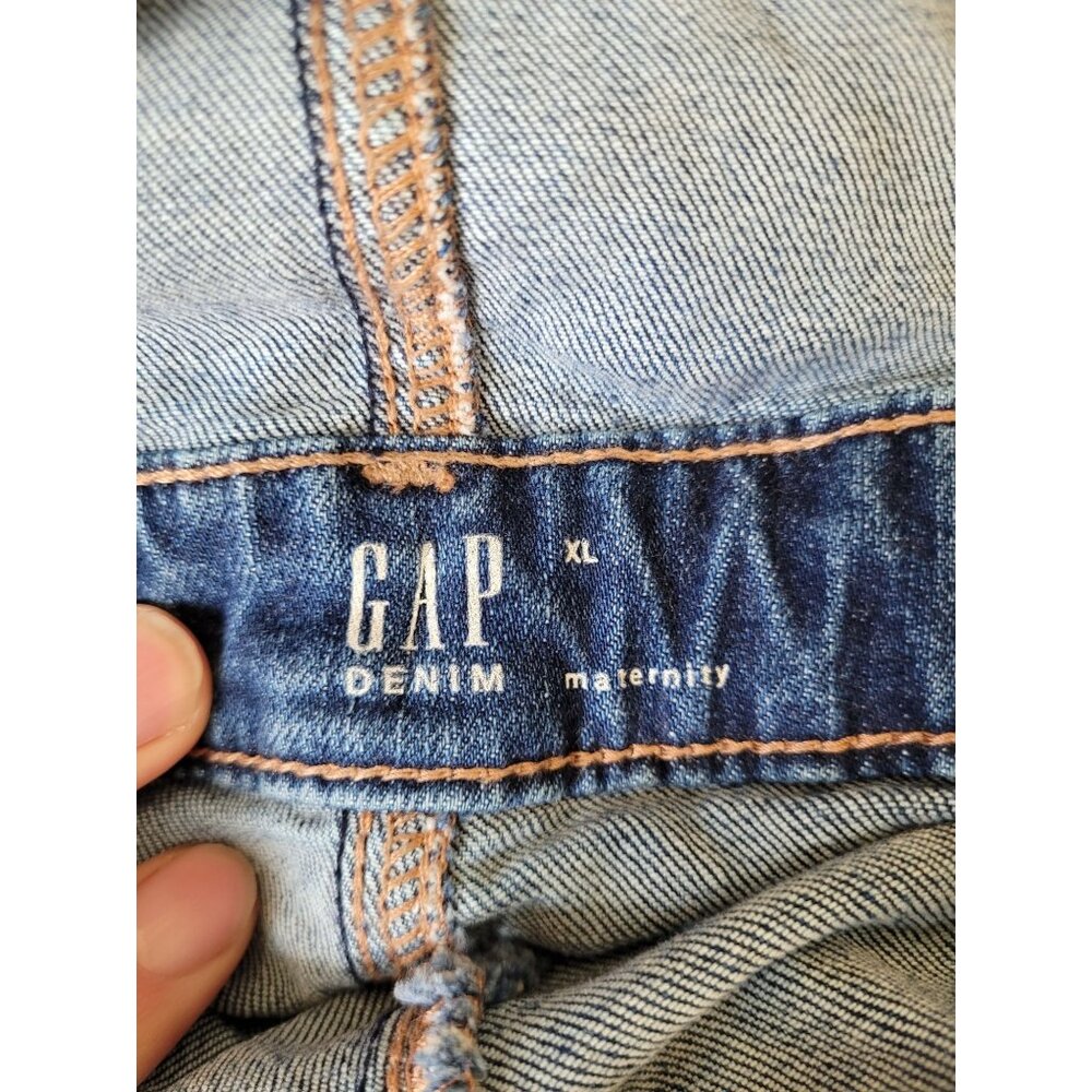 GAP Women's Classic Blue Jeans Overalls - Picture 8 of 8
